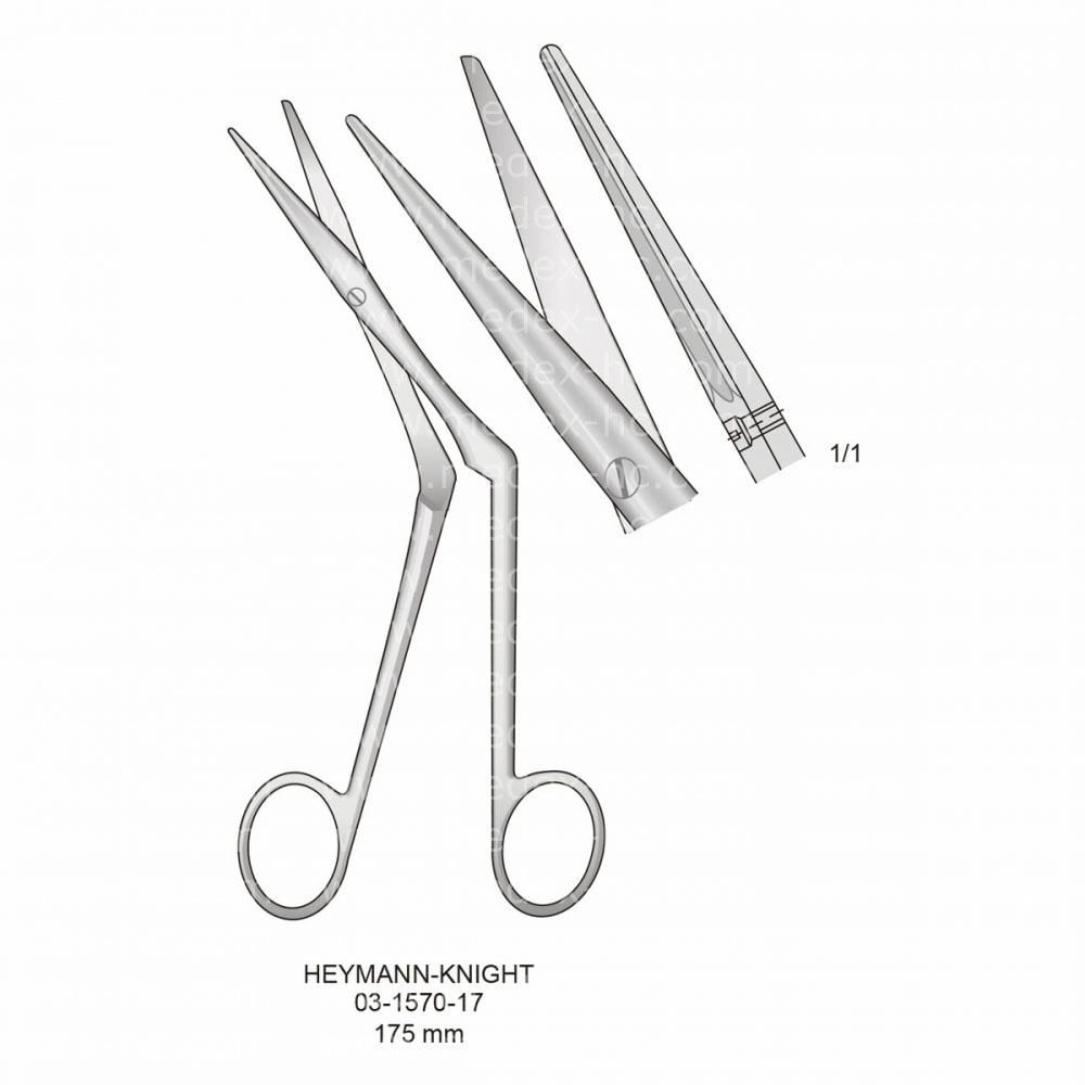 Heymann-Knight Operating Scissors