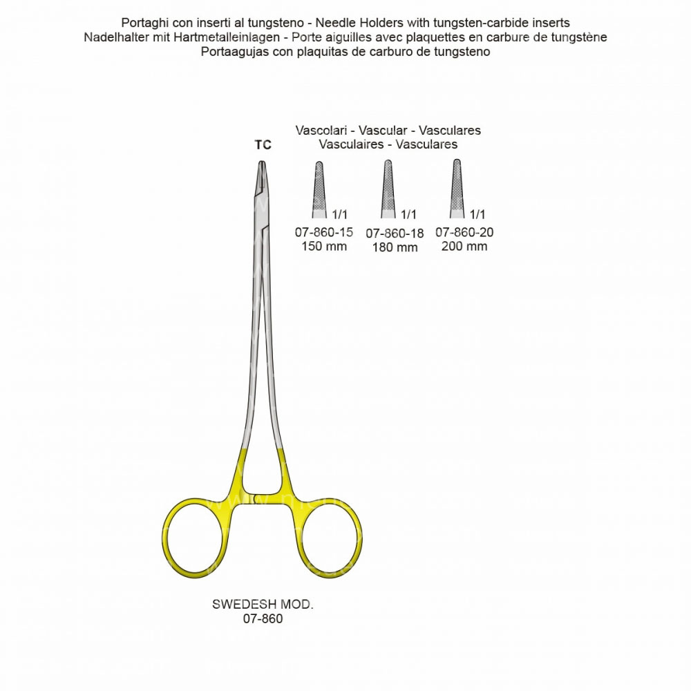 Swedesh mod. Needle Holders