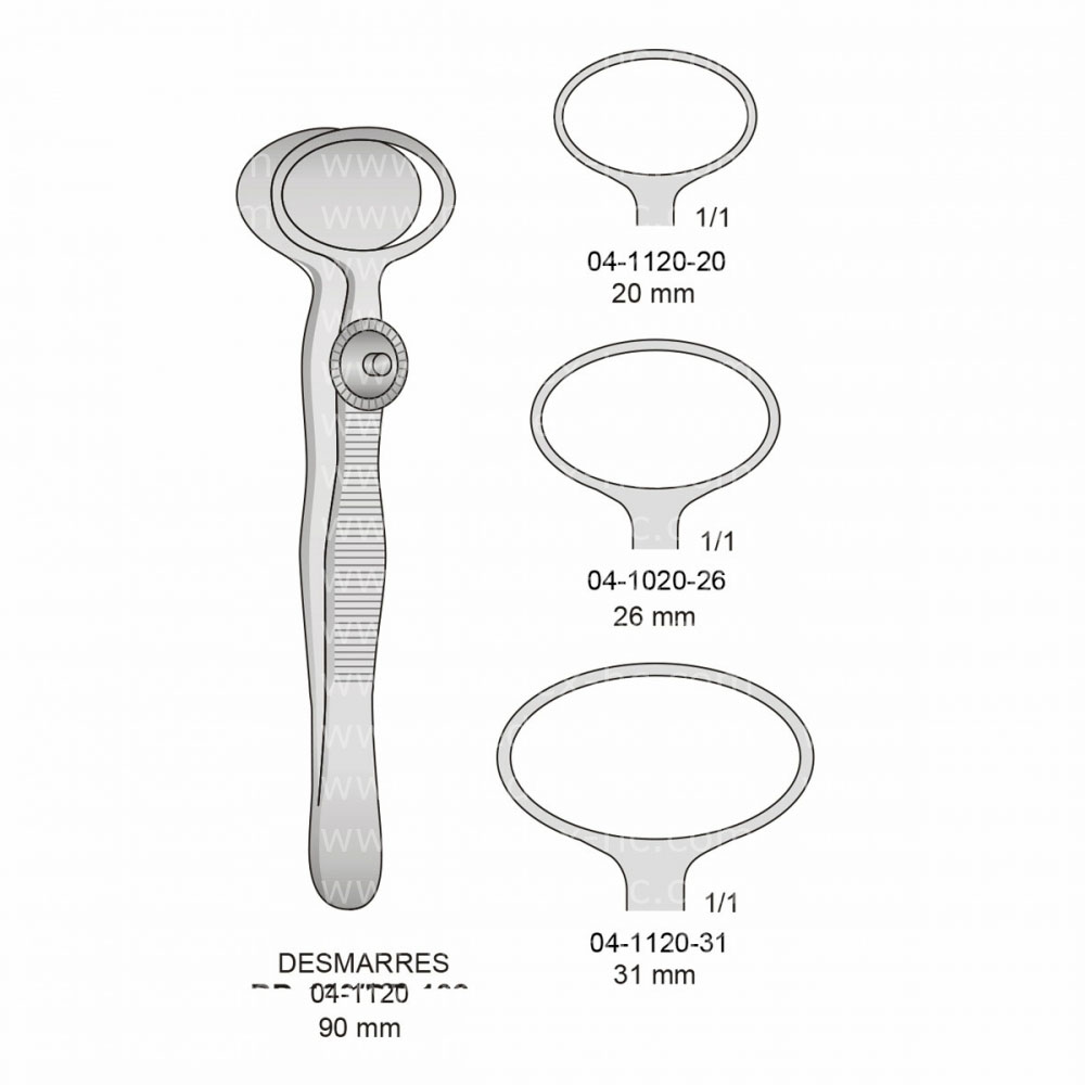 DESMARRES Delicate Forceps