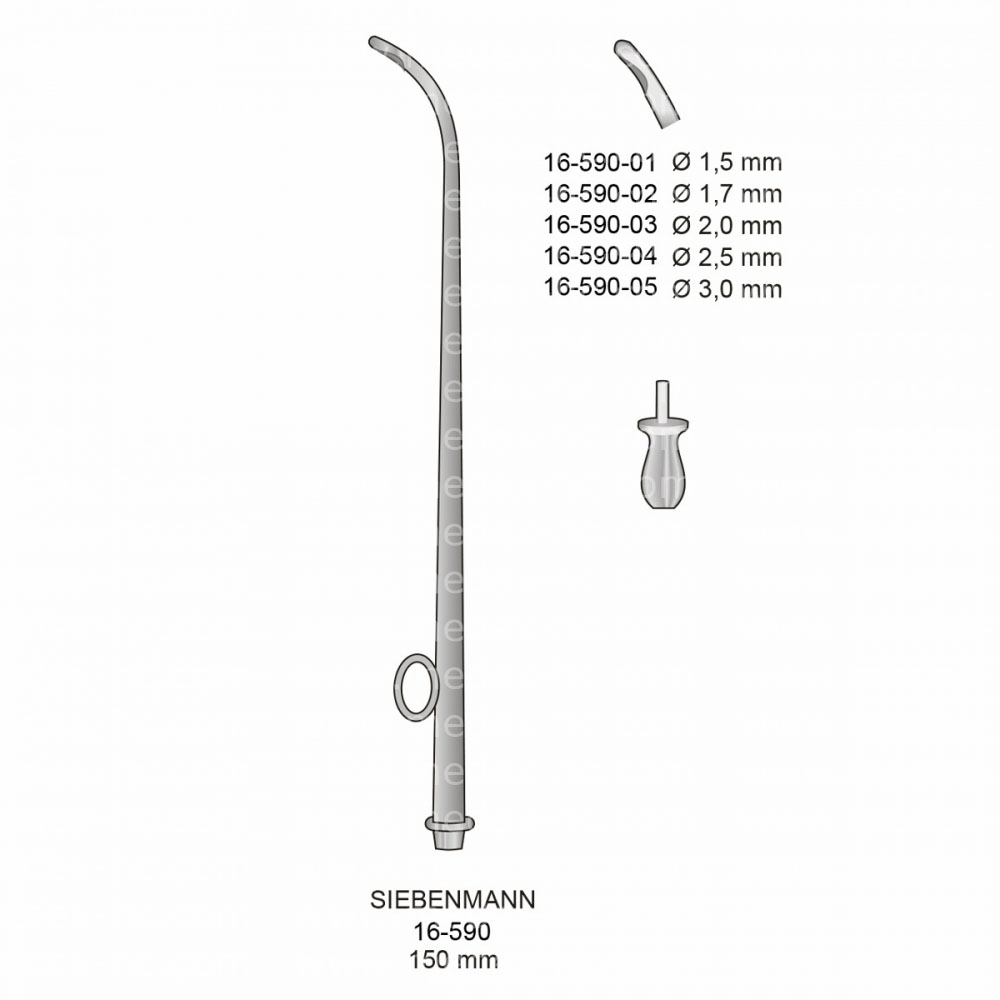 Siebenmann Suction Tubes