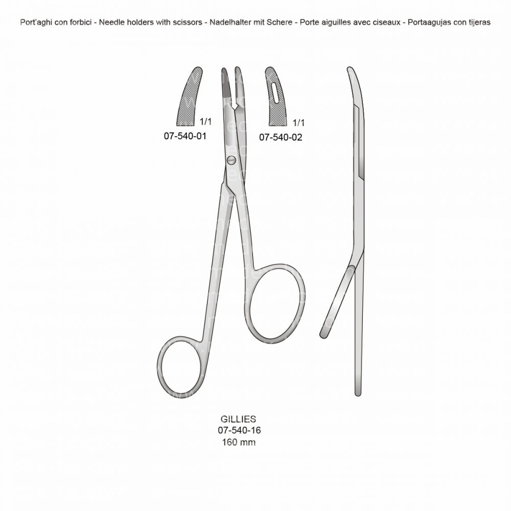 Gillies Needle Holders