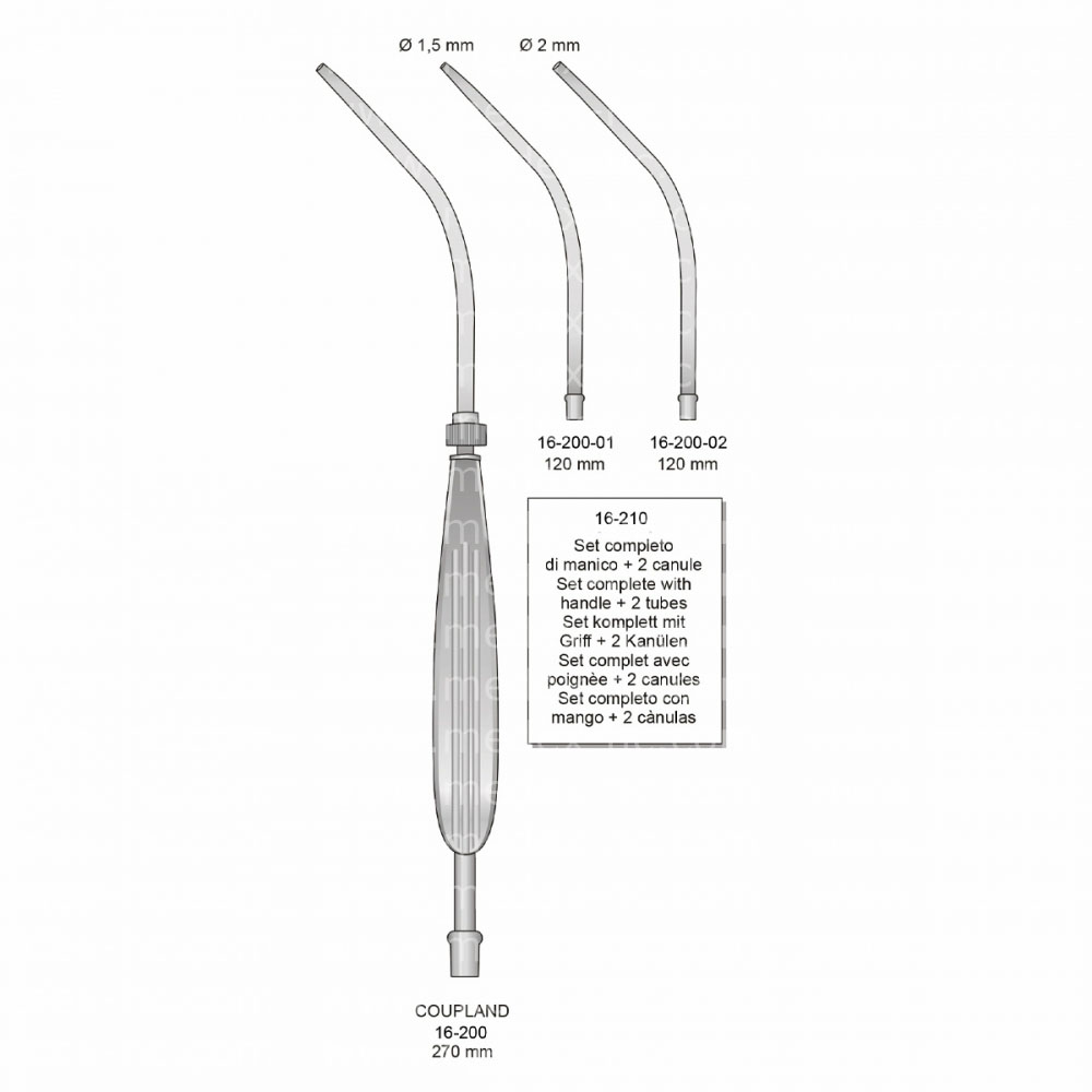 Coupland Suction Tubes