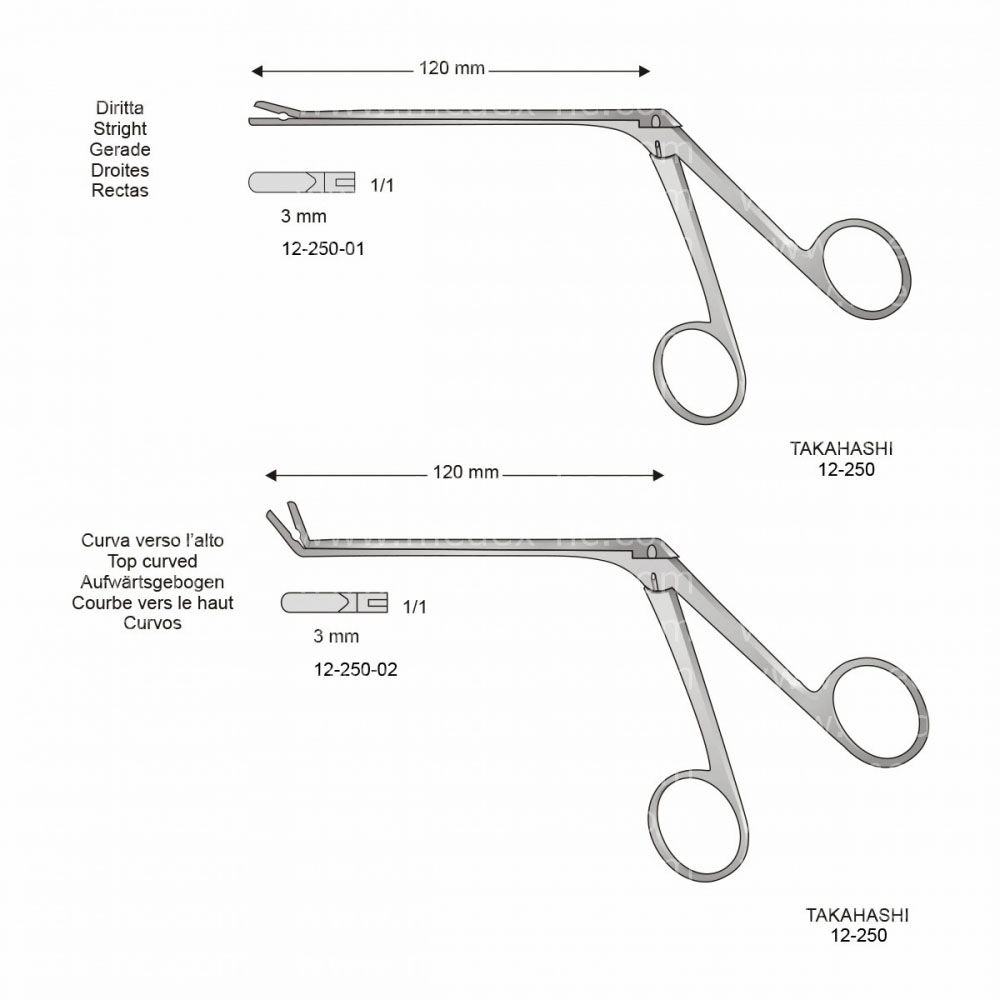 Takahashi Laminectomy Rongeurs