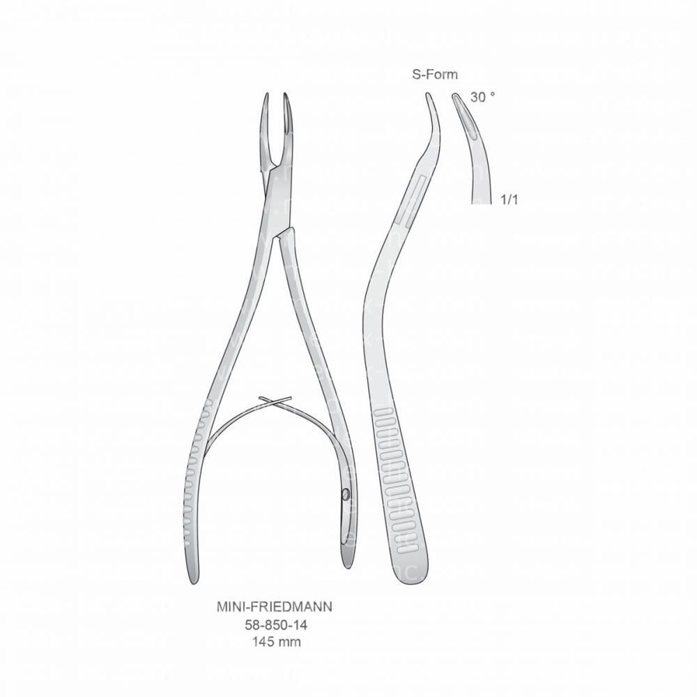 Mini-Friedmann Bone Rongeurs