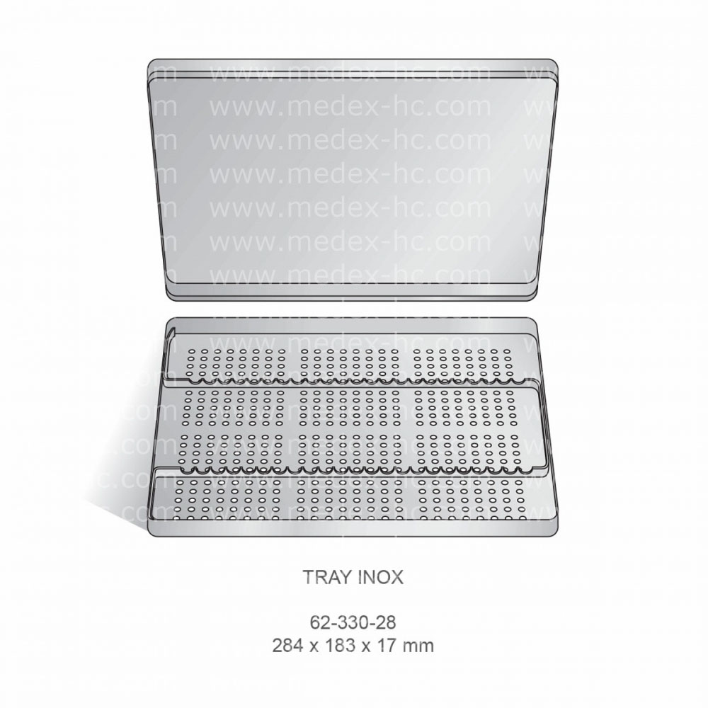 Tray Inox Crown Instruments