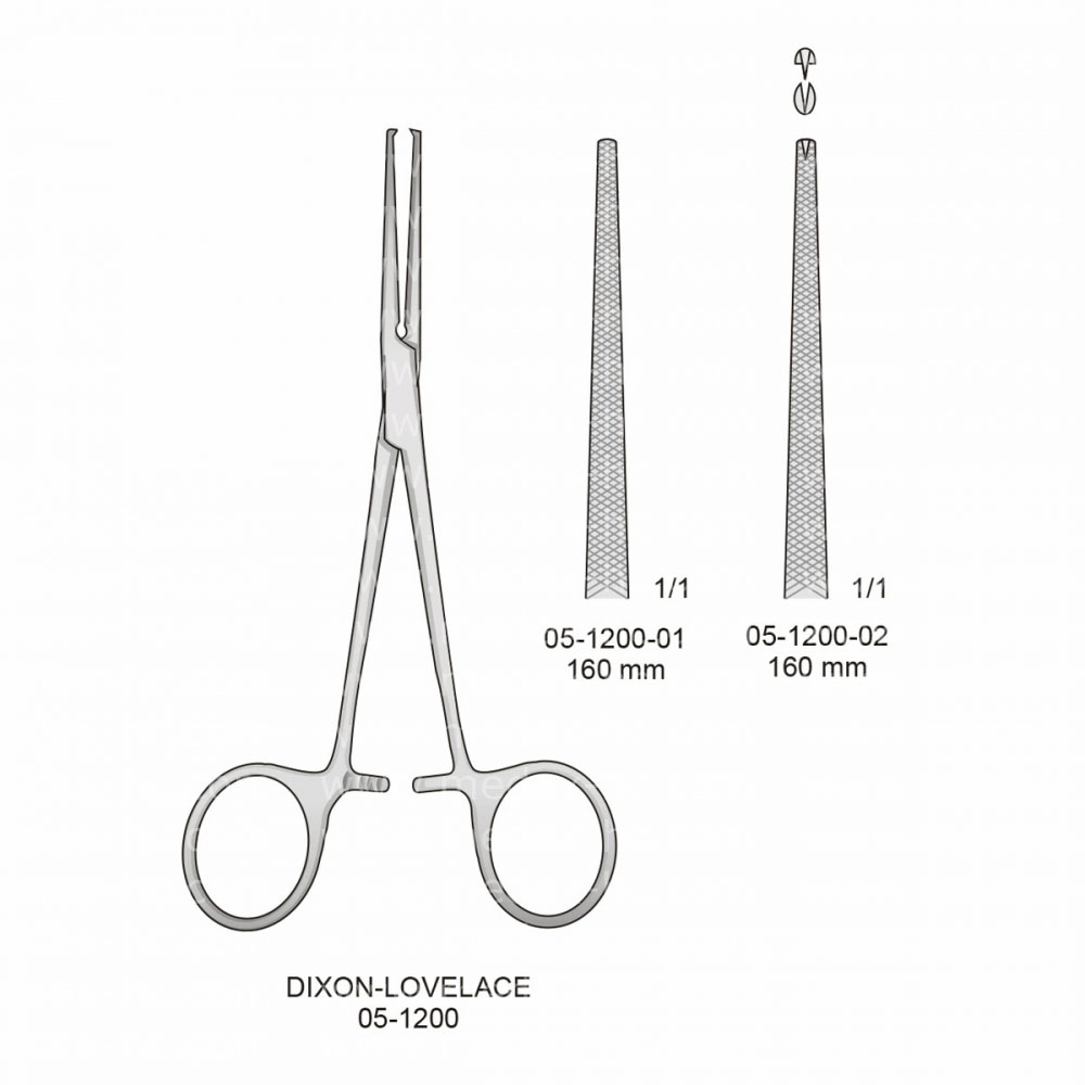 Dixon-Lovelace Hemostatic Forceps