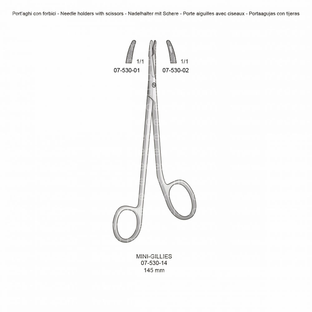 Mini-Gillies Needle Holders