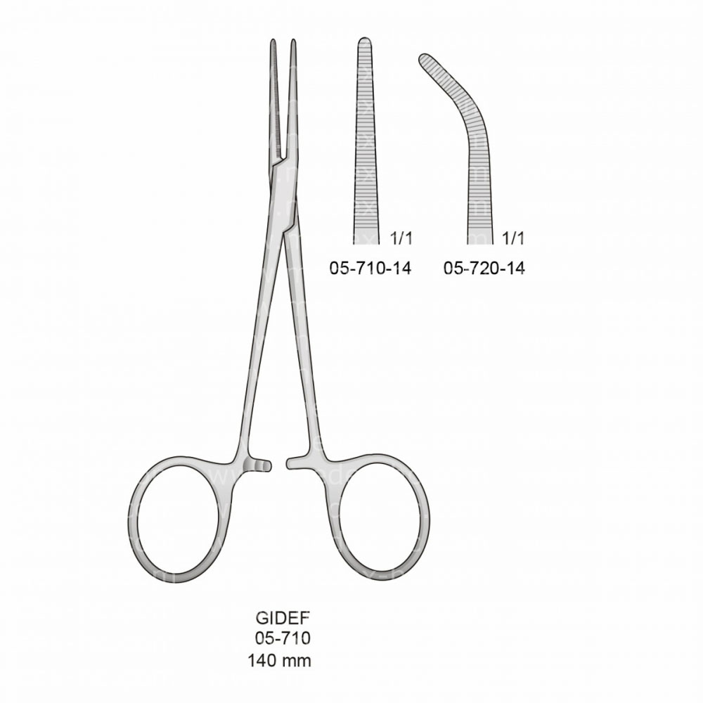 Gidef Fine Artery Forceps