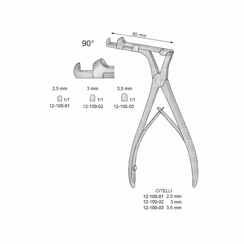 Citelli Bone Cutting Forceps