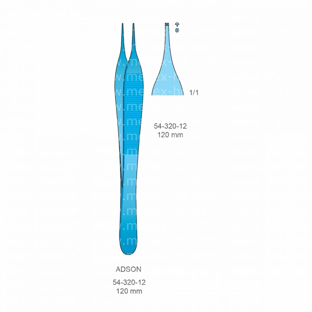 Adson Titanium Tissue Forceps