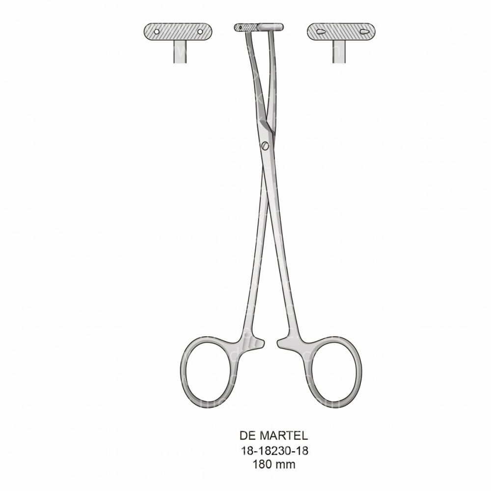 De Martel Hemostatic Forceps