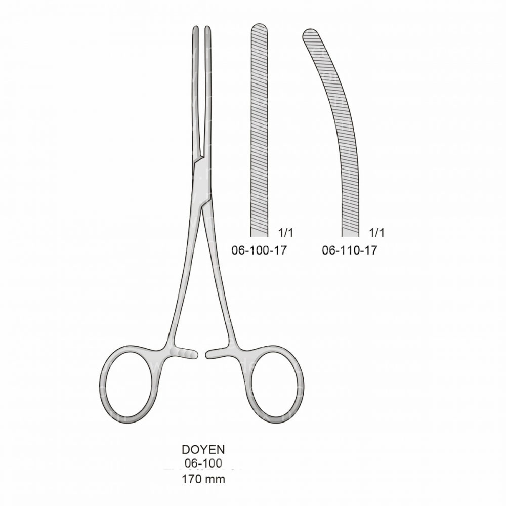 Doyen Intestinal Clamps Soft Elastic