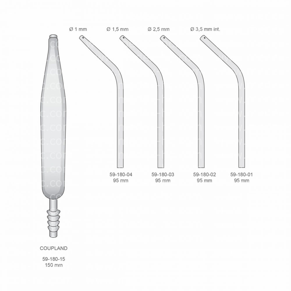 Coupland Suction Tubes