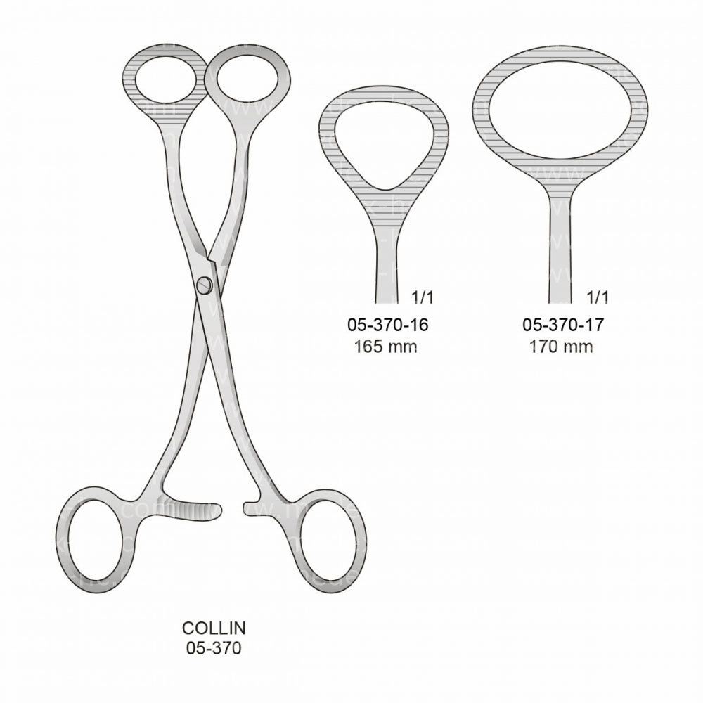 Collin Tongue Forceps