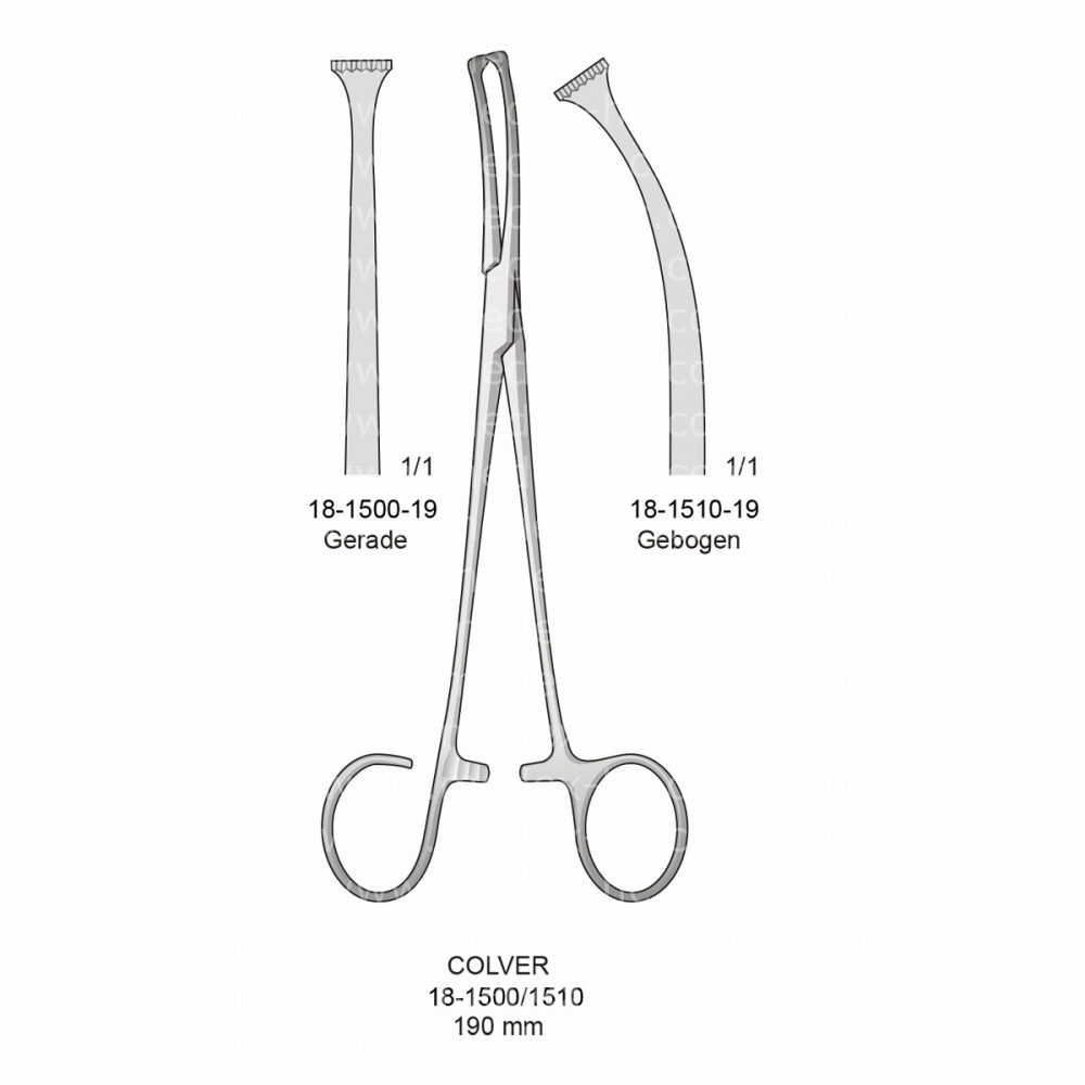 Colver Hemostatic Forceps