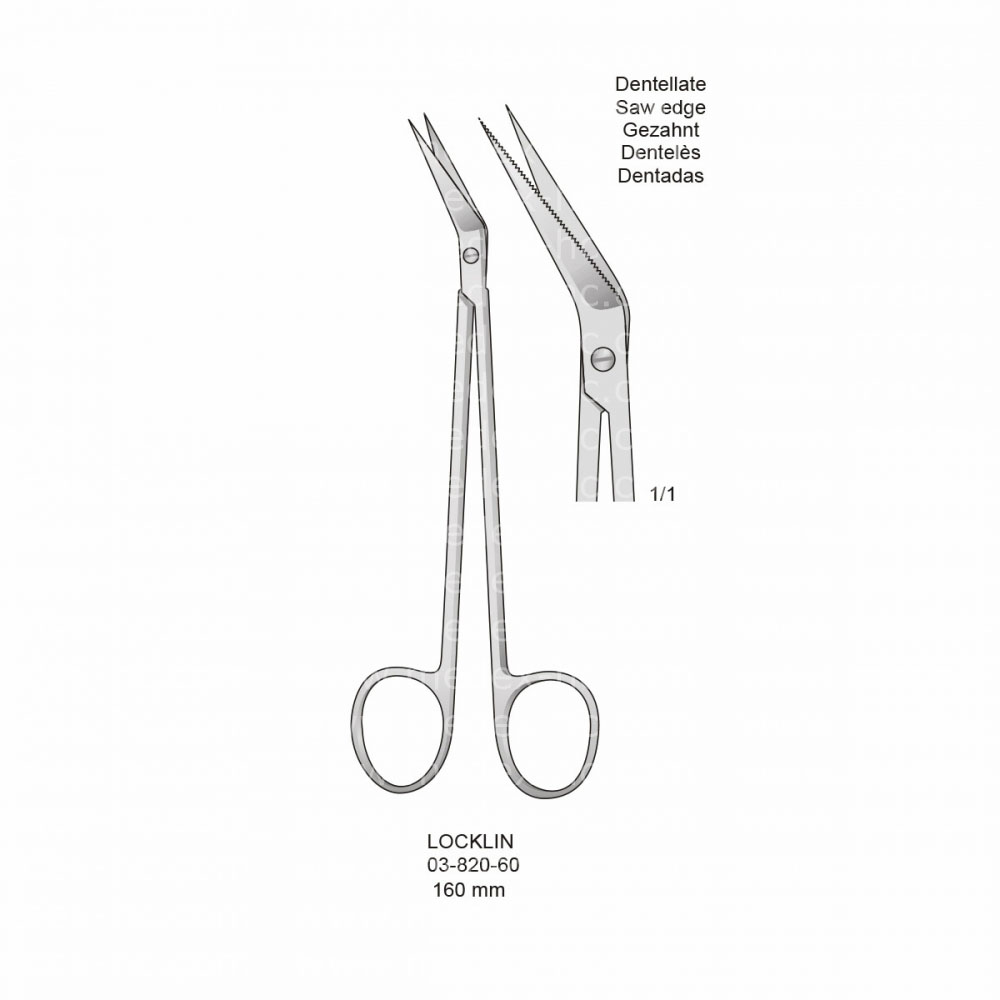 Locklin Operating Scissors