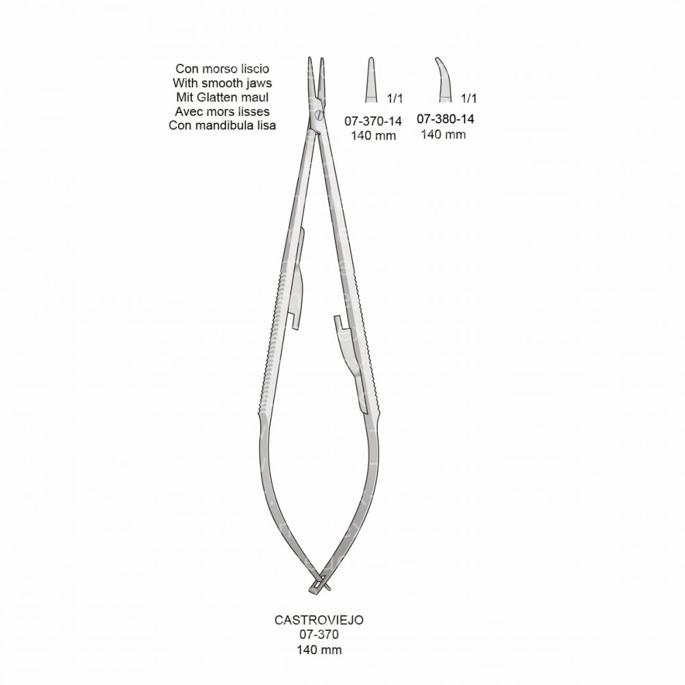 Castroviejo Micro Needle Holders