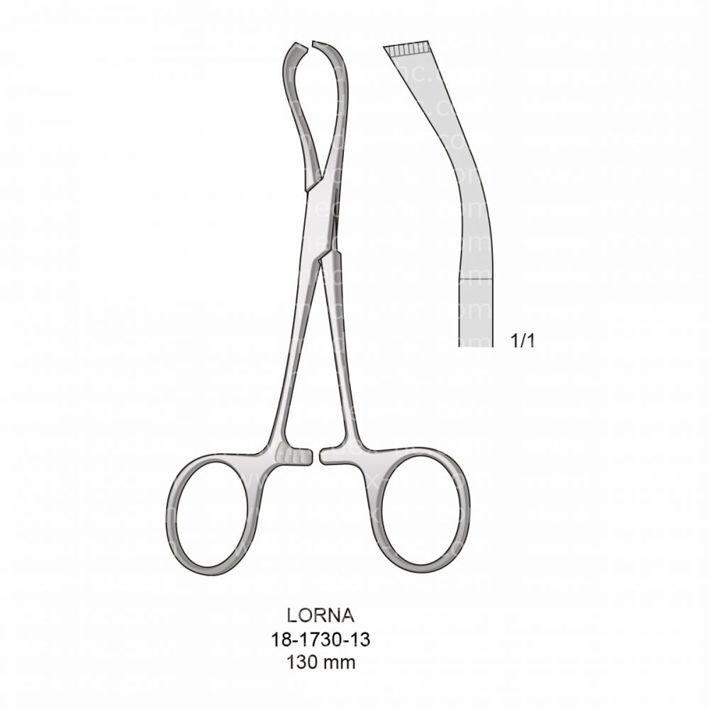 Lorna Sponge and Dressing Forceps