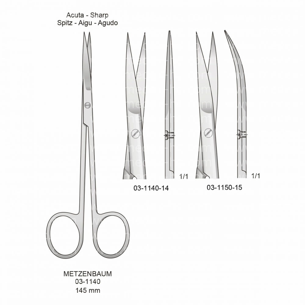 Metzenbaun Operating Scissors