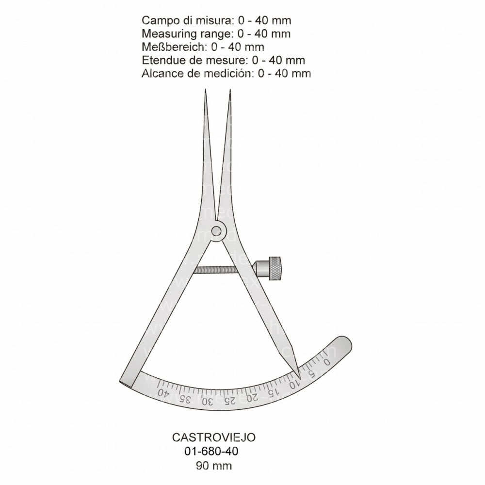 Castroviejo Measuring Instruments