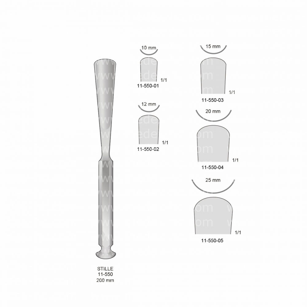 Stille Osteotomes - Gouges