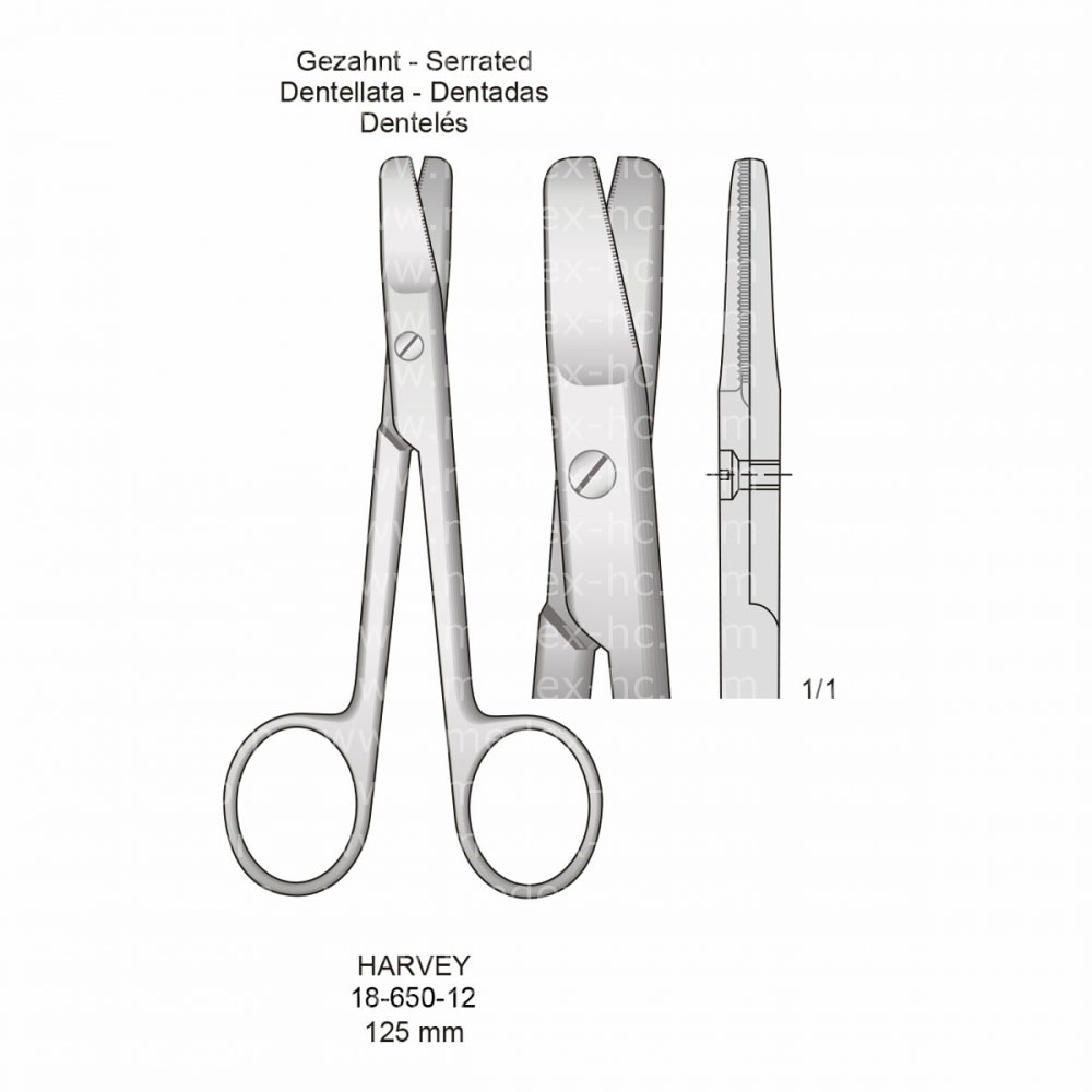 Harvey Operating Scissors