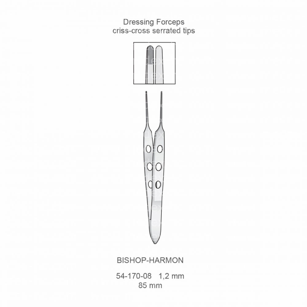 Bishop-Harmon Delicate Forceps