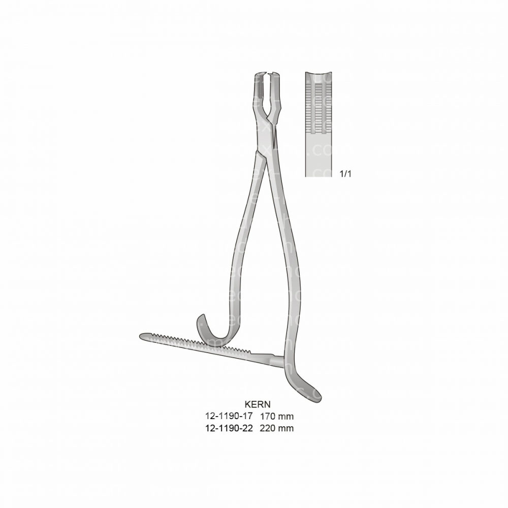 Kern Bone Holding Forceps