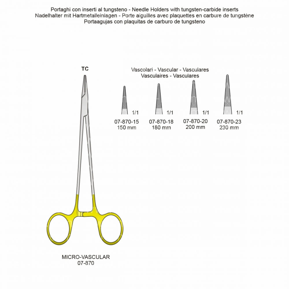 Micro-Vascular Needle Holders