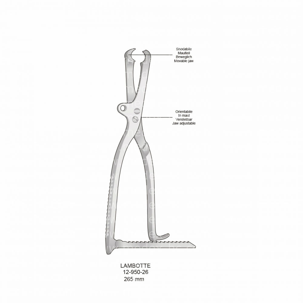 Lambotte Bone Holding Forceps