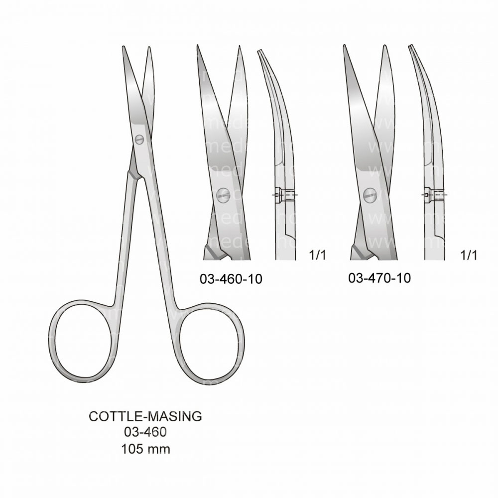 Cottle-Masing Delicate Scissors