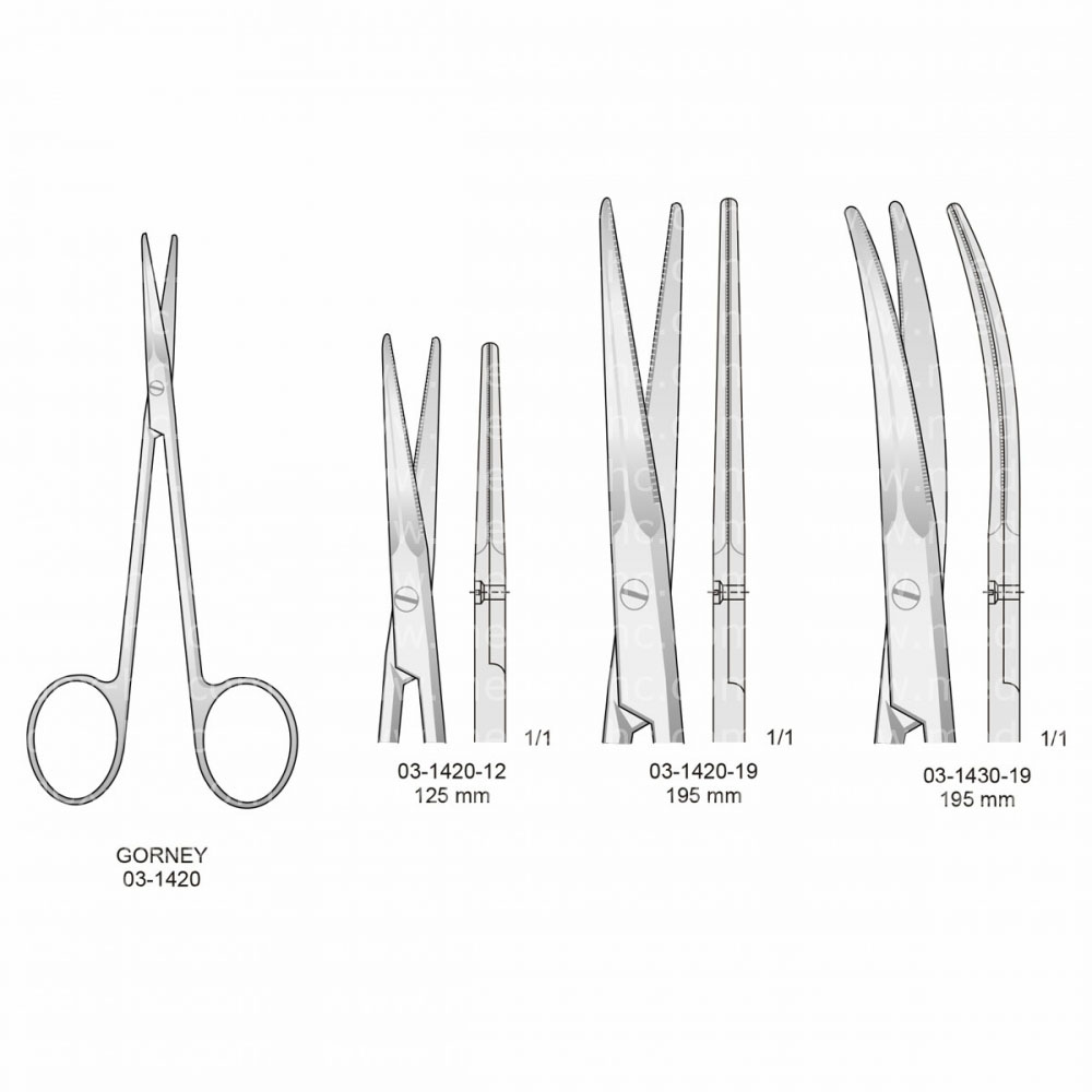 Gorney Operating Scissors