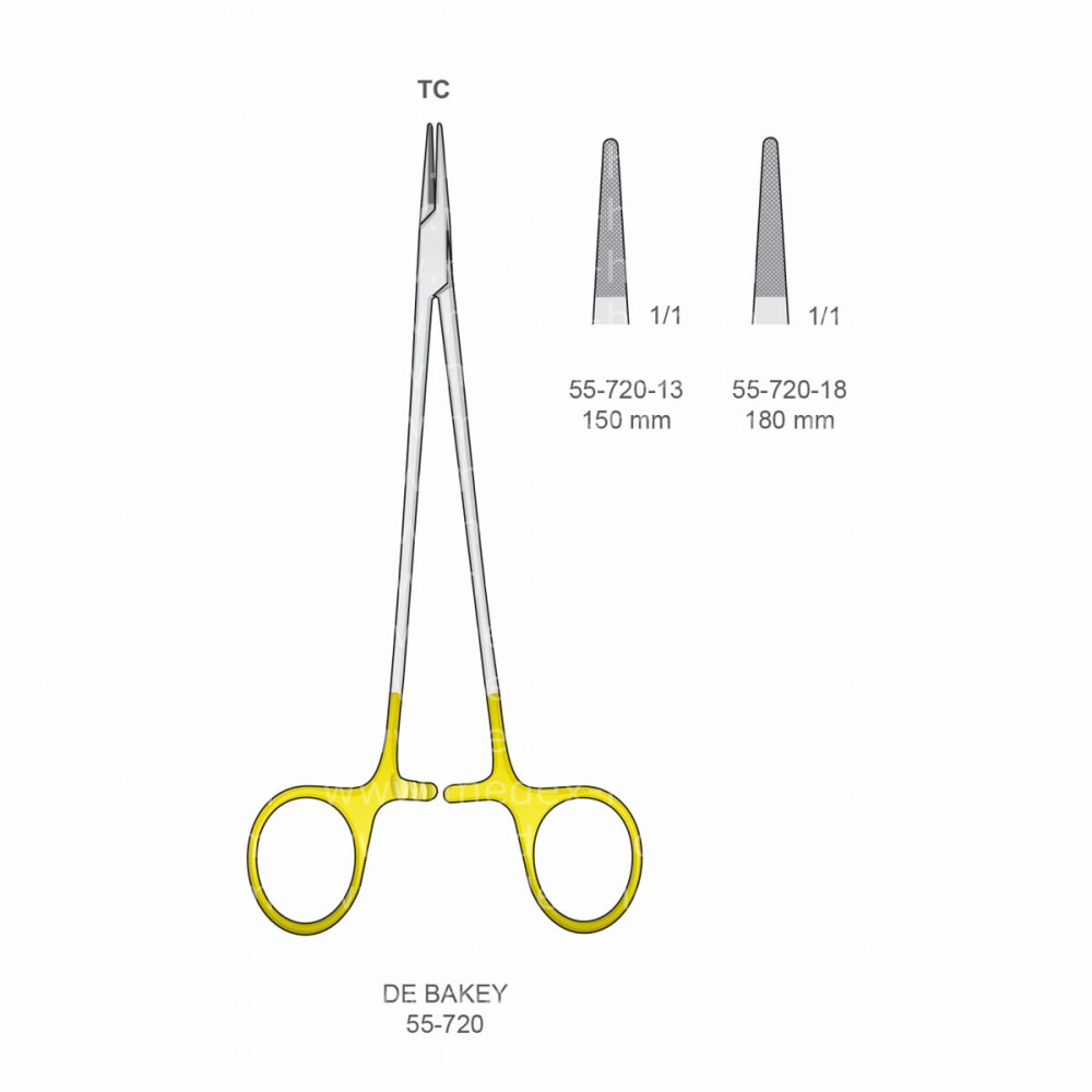 De Bakey Needle Holders