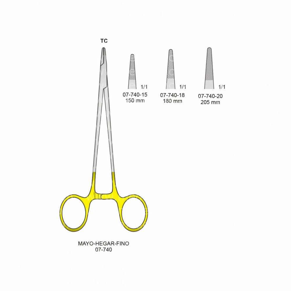 Mayo-Hegar-Fino Needle Holders