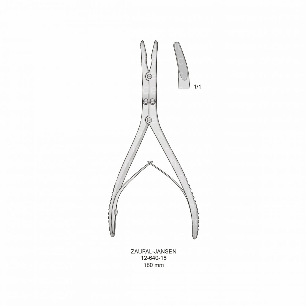 Zaufal-Jansen Bone Rongeurs