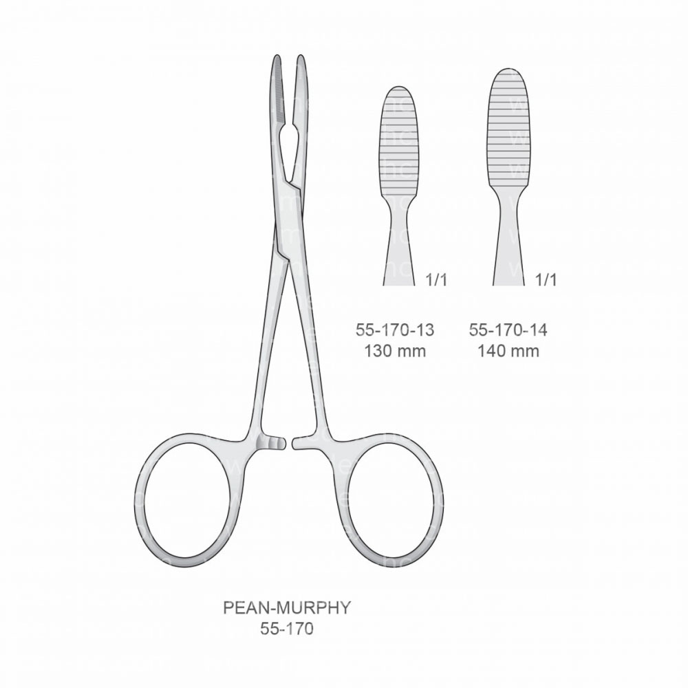 Pean-Murphy Hemostatic Forceps