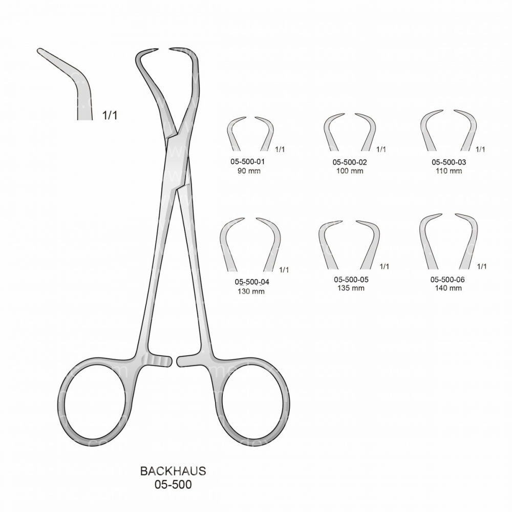 Backhaus Towel Clamps