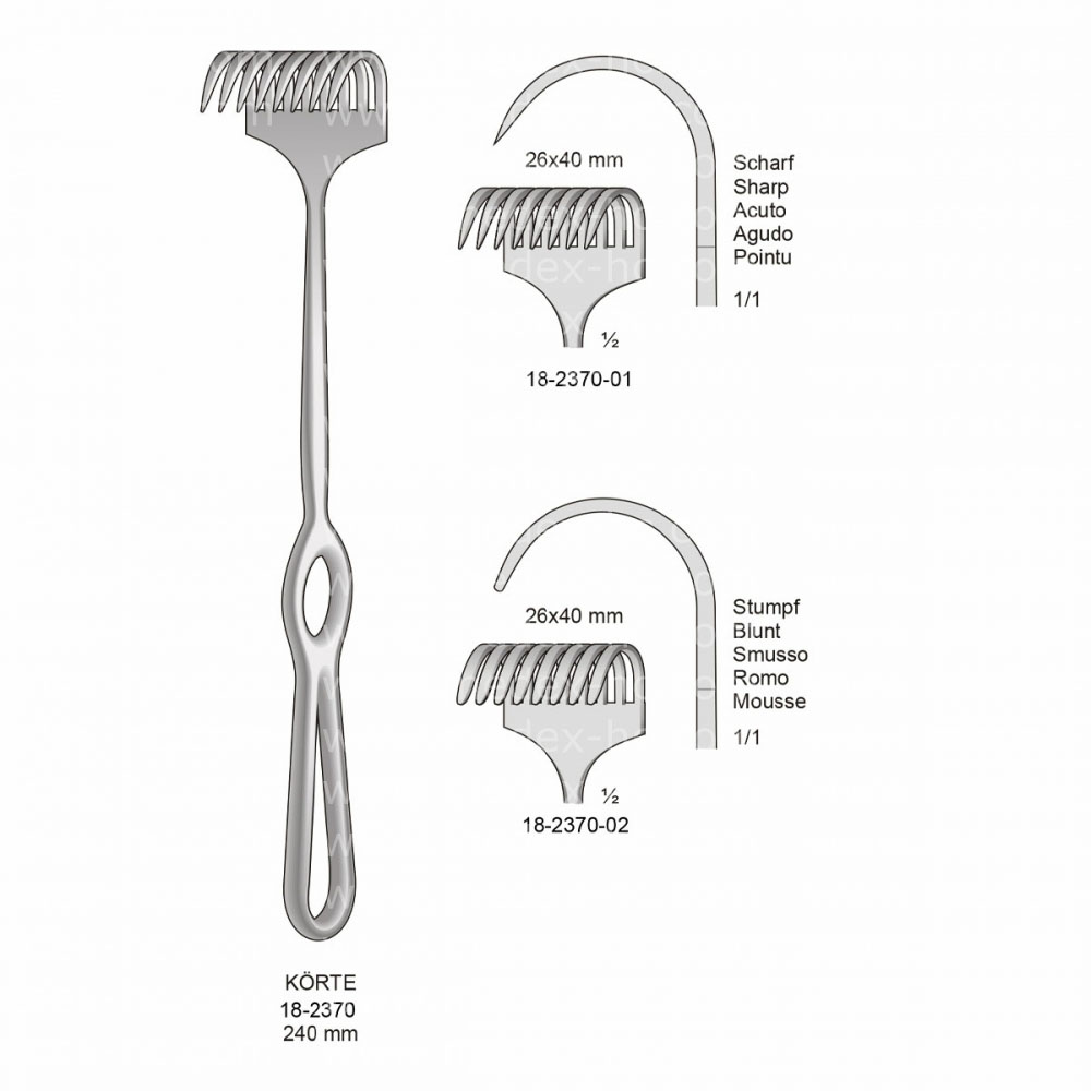 Korte Retractors