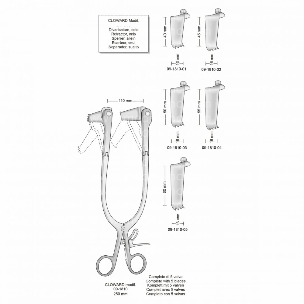 Cloward modif Retractor