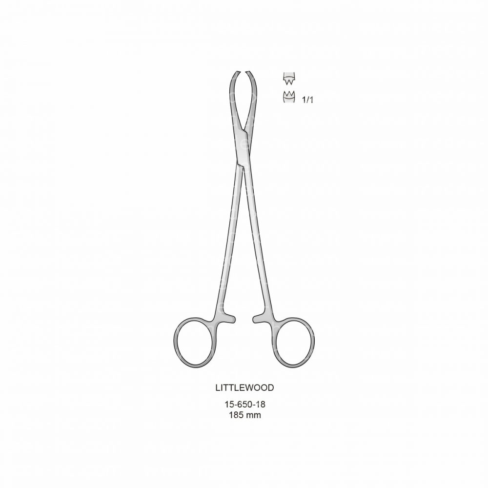 Littlewood Uterine Tenaculum Forceps