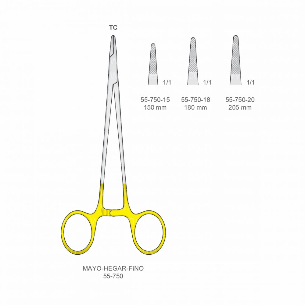 Mayo-Hegar-Fino Needle Holders