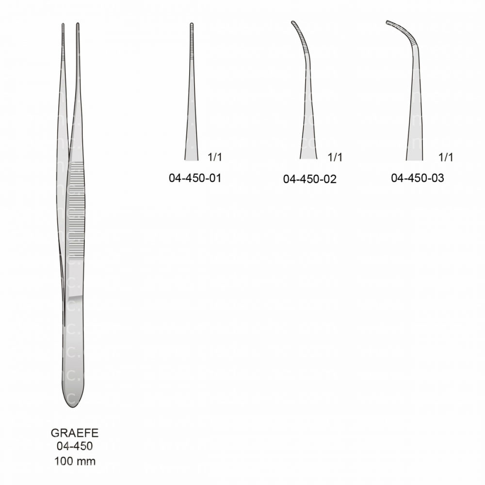 GRAEFE Tissue Forceps