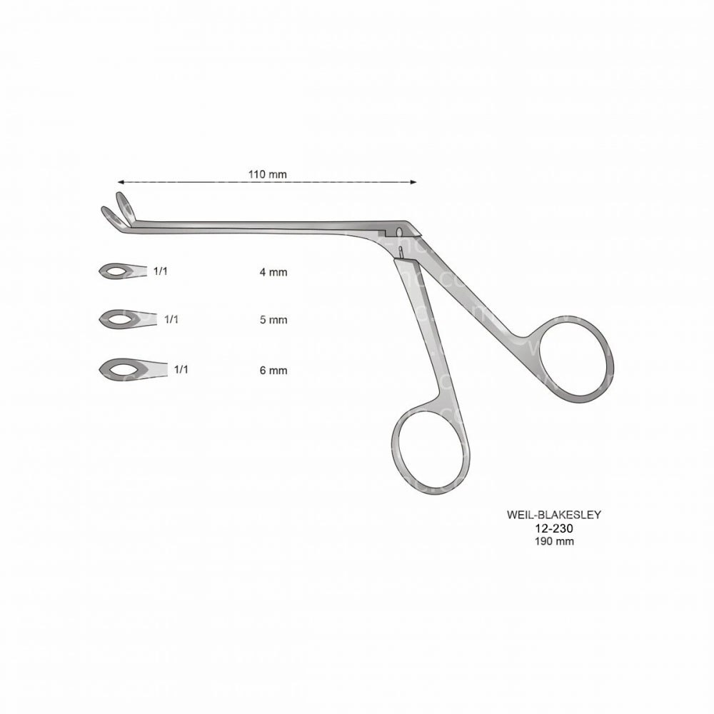 Weil-Blakesley Laminectomy Rongeurs