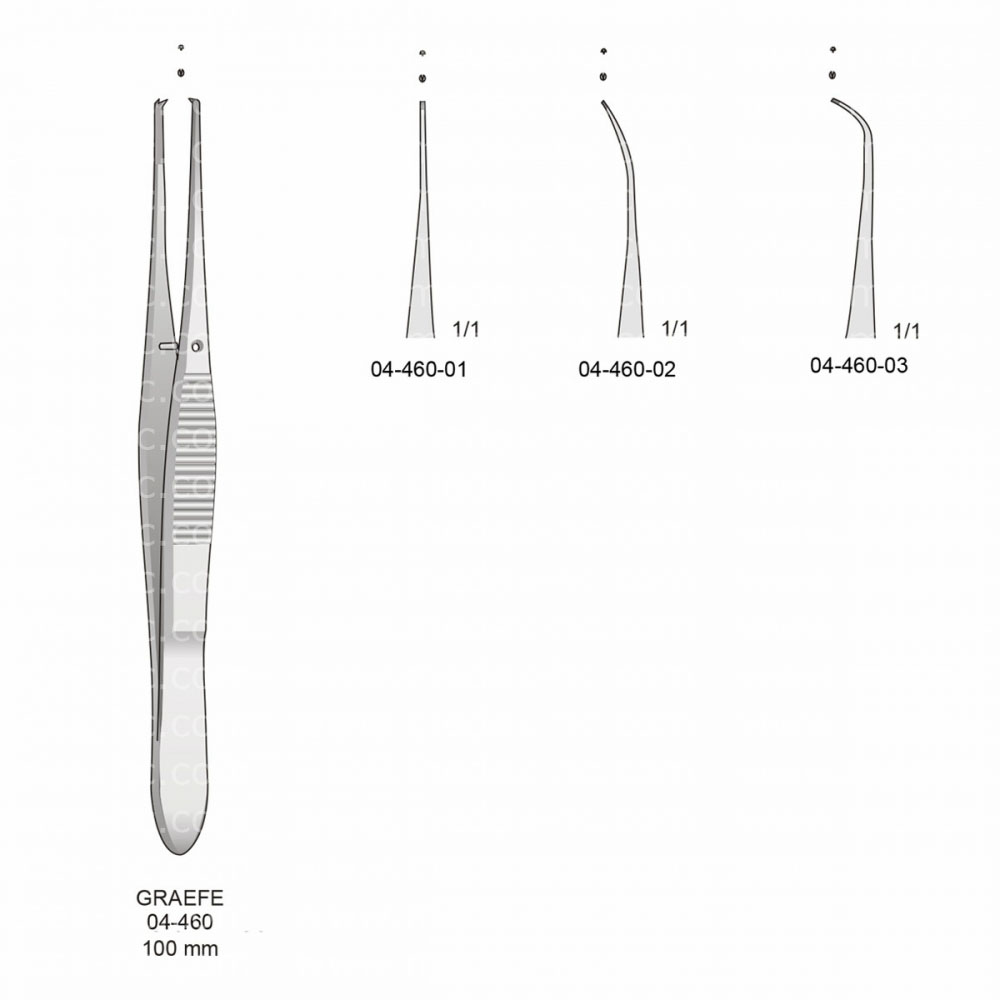 GRAEFE Tissue Forceps