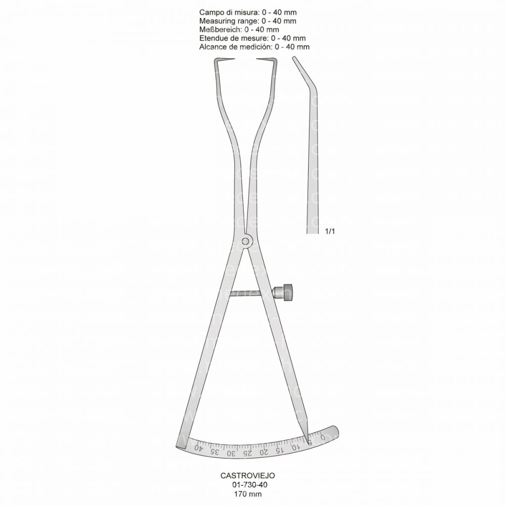 Castroviejo Measuring Instruments