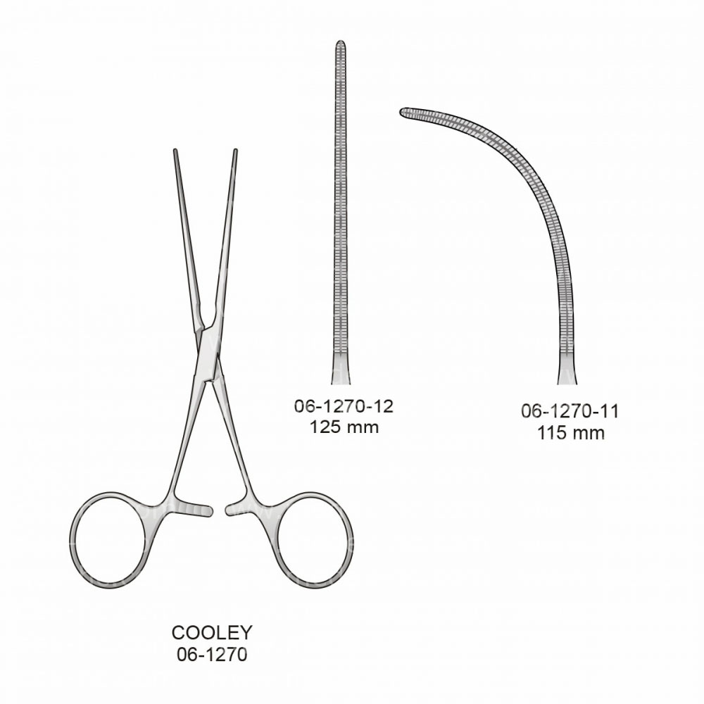 Cooley Atraumatic Vessel Clamps