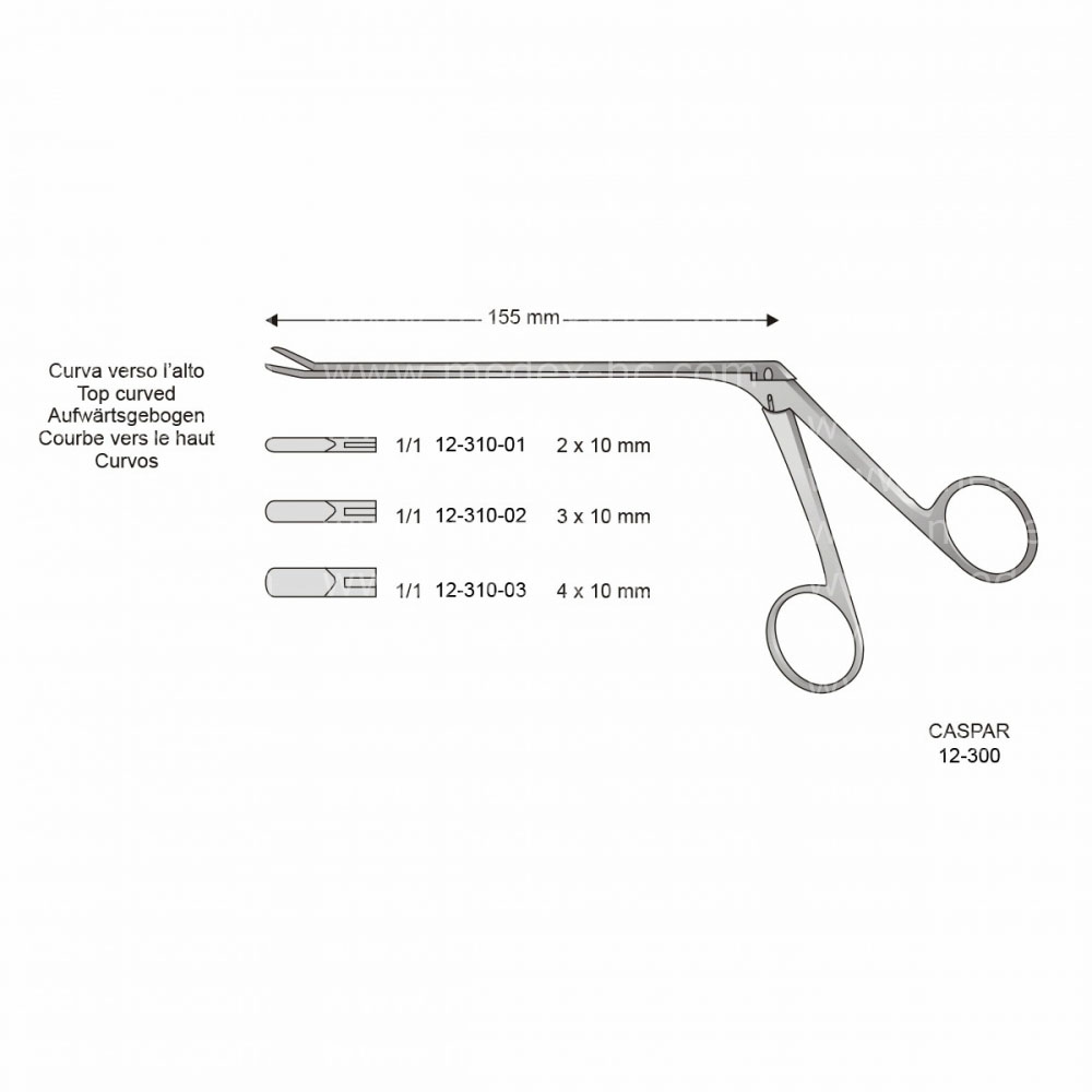 Caspar Laminectomy Rongeurs