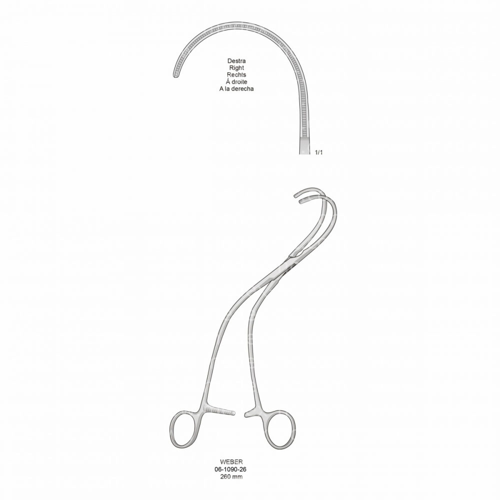 Weber Atraumatic Vessel Clamps