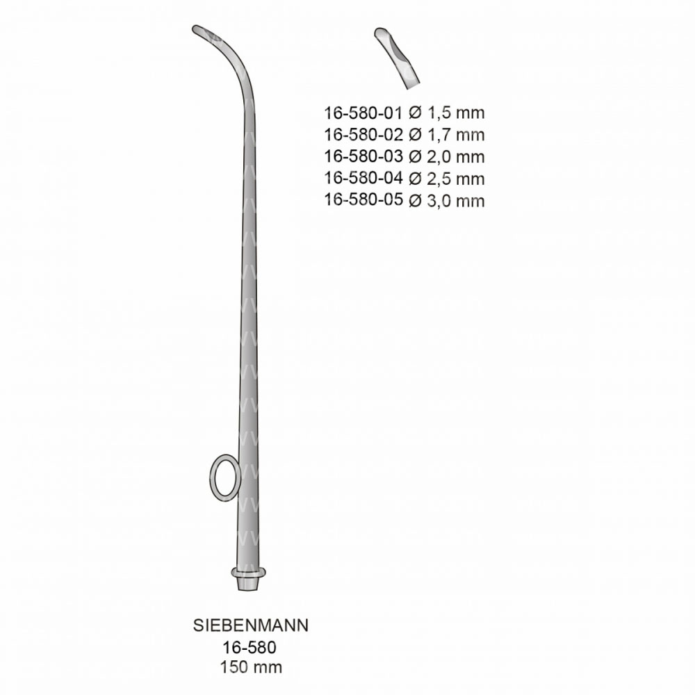 Siebenmann Suction Tubes