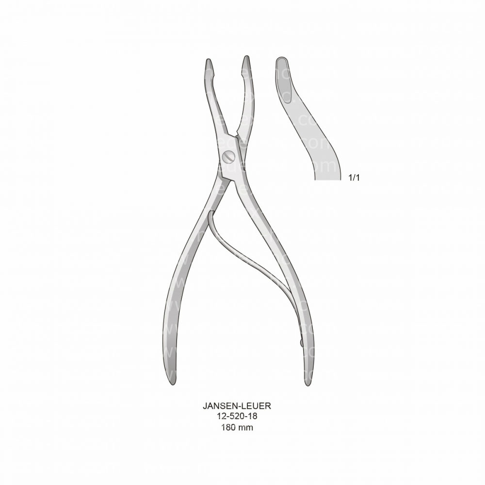 Jansen-Leuer Bone Rongeurs